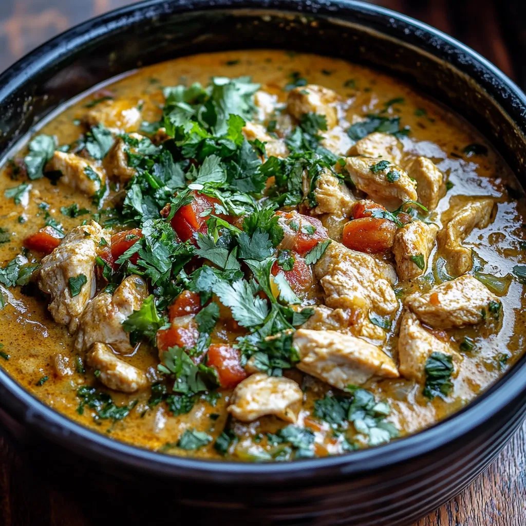 Frango ao Curry de Coco na Panela de Cocção Lenta: Uma Receita Incrível e Definitiva