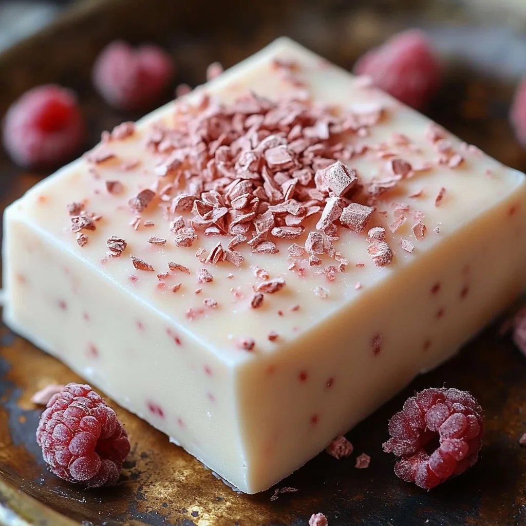 Fudge de Chocolate Branco com Framboesa: Uma Receita Incrível e Definitiva