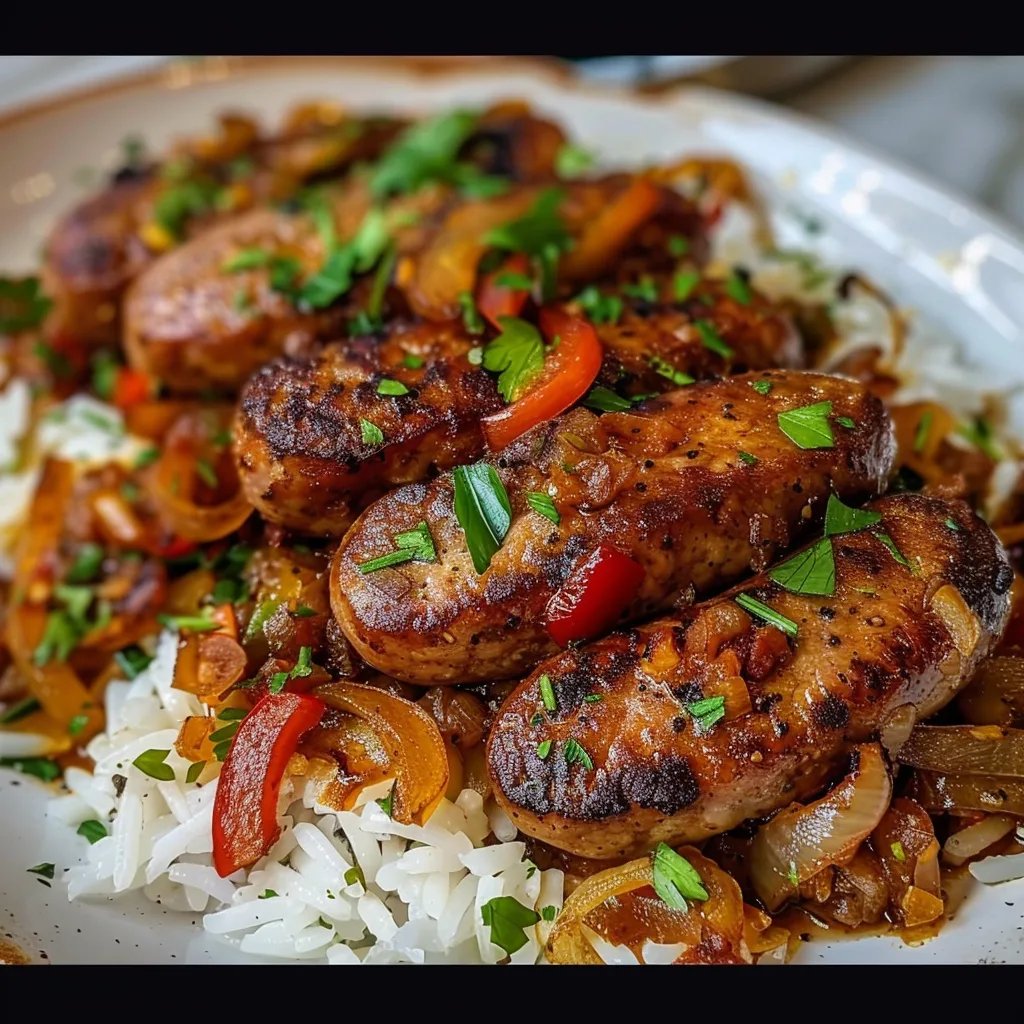 Salsicha Rougail da Ilha da Reunião