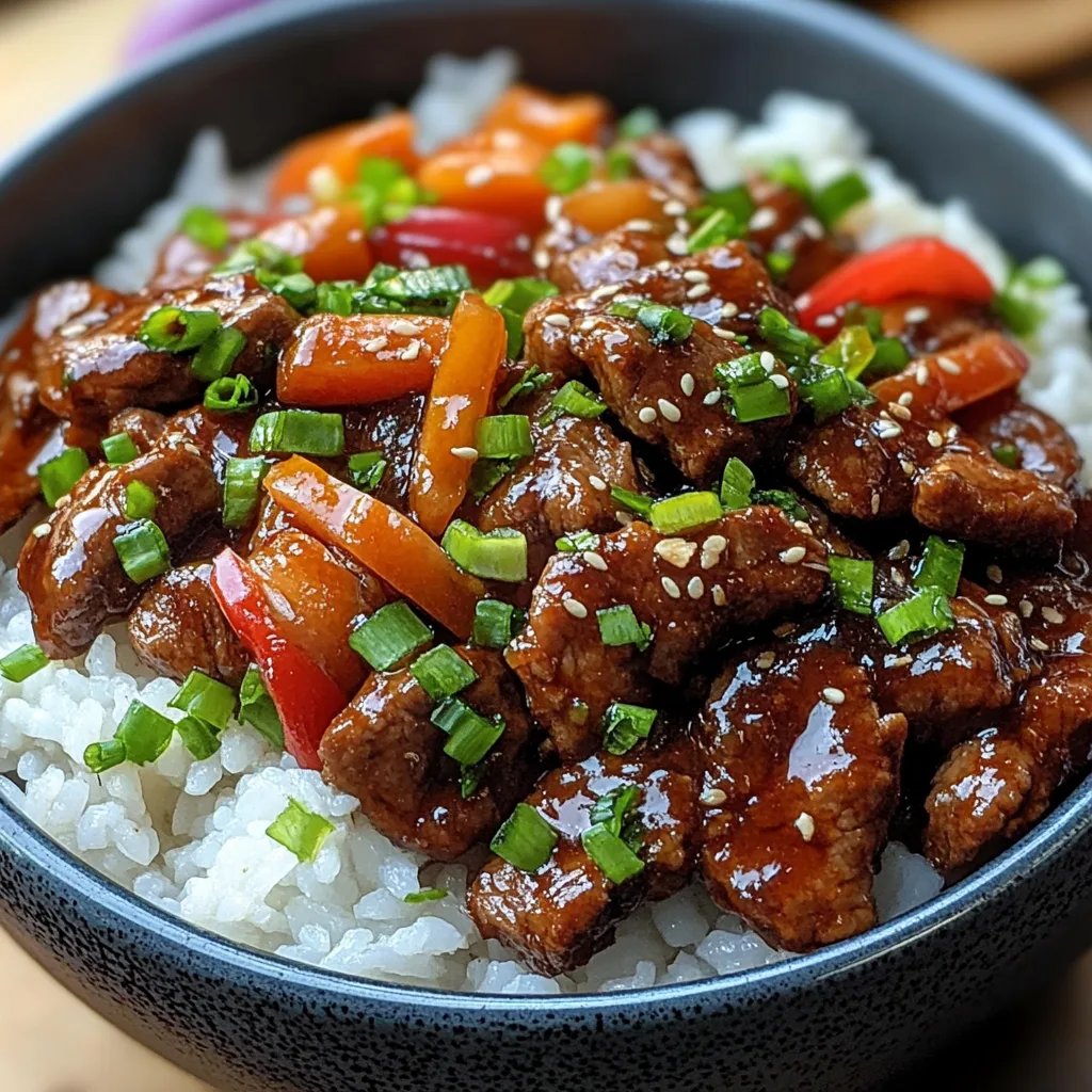 Carne Mongol Sem Laticínios: Uma Receita Incrível e Definitiva para Saborear