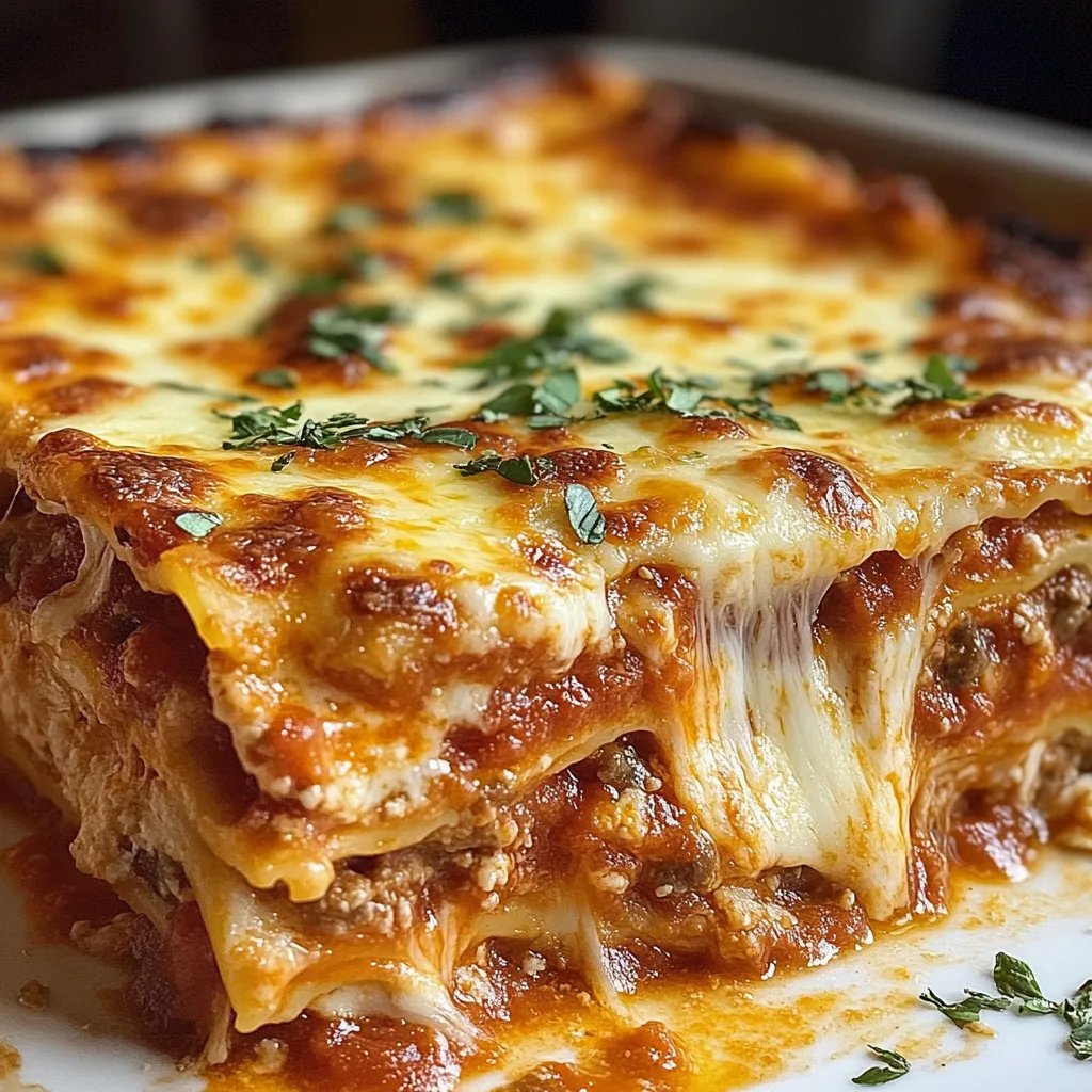 Lasanha de Ricota