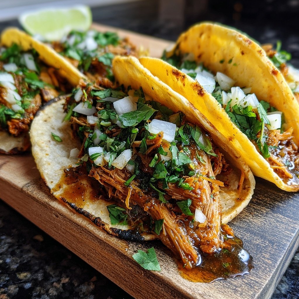 Carne Tacos Frango Panela Lenta
