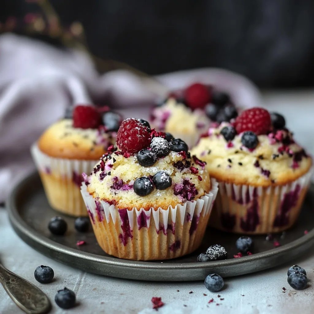 Muffins de Iogurte e Mirtilos: Uma Receita Incrível e Definitiva