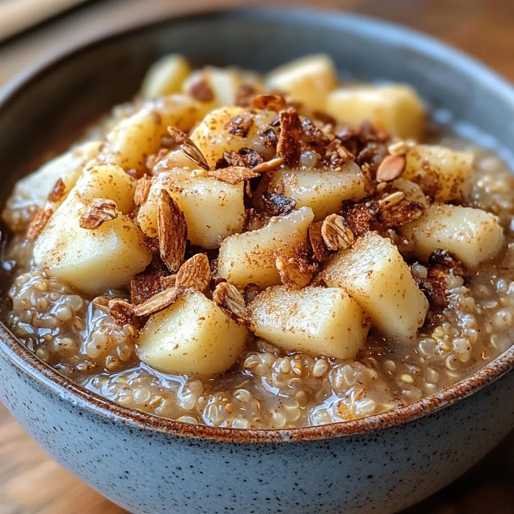 Quinoa de Café da Manhã com Maçã e Canela: Uma Receita Incrível e Definitiva