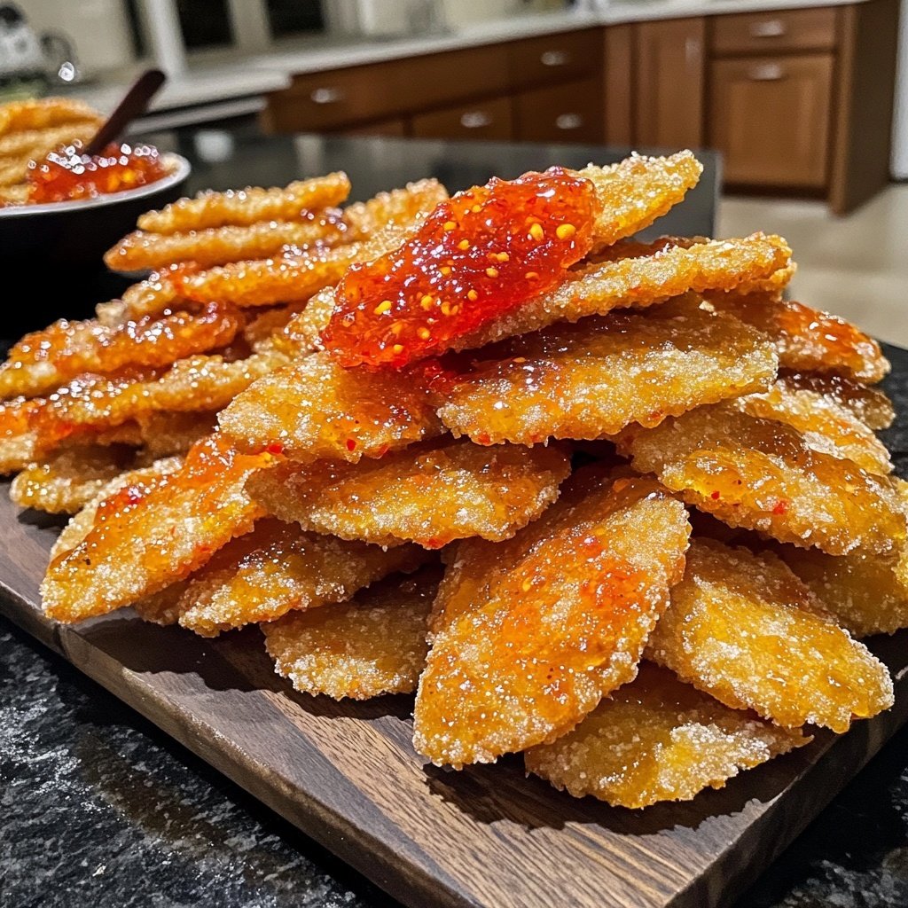 Frios selecionados com geleia de pimenta