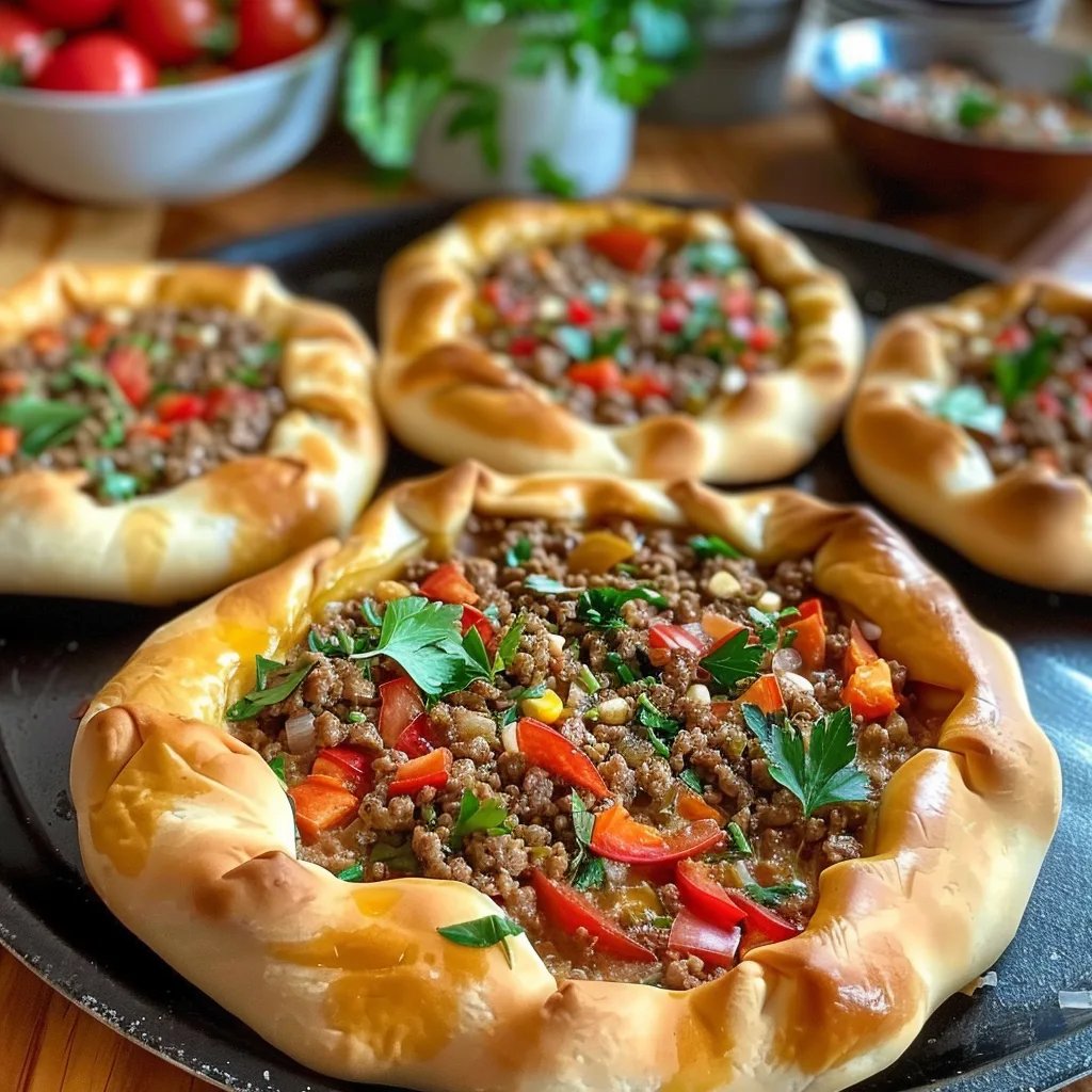 Esfiha Aberta Árabe Maravilhosa