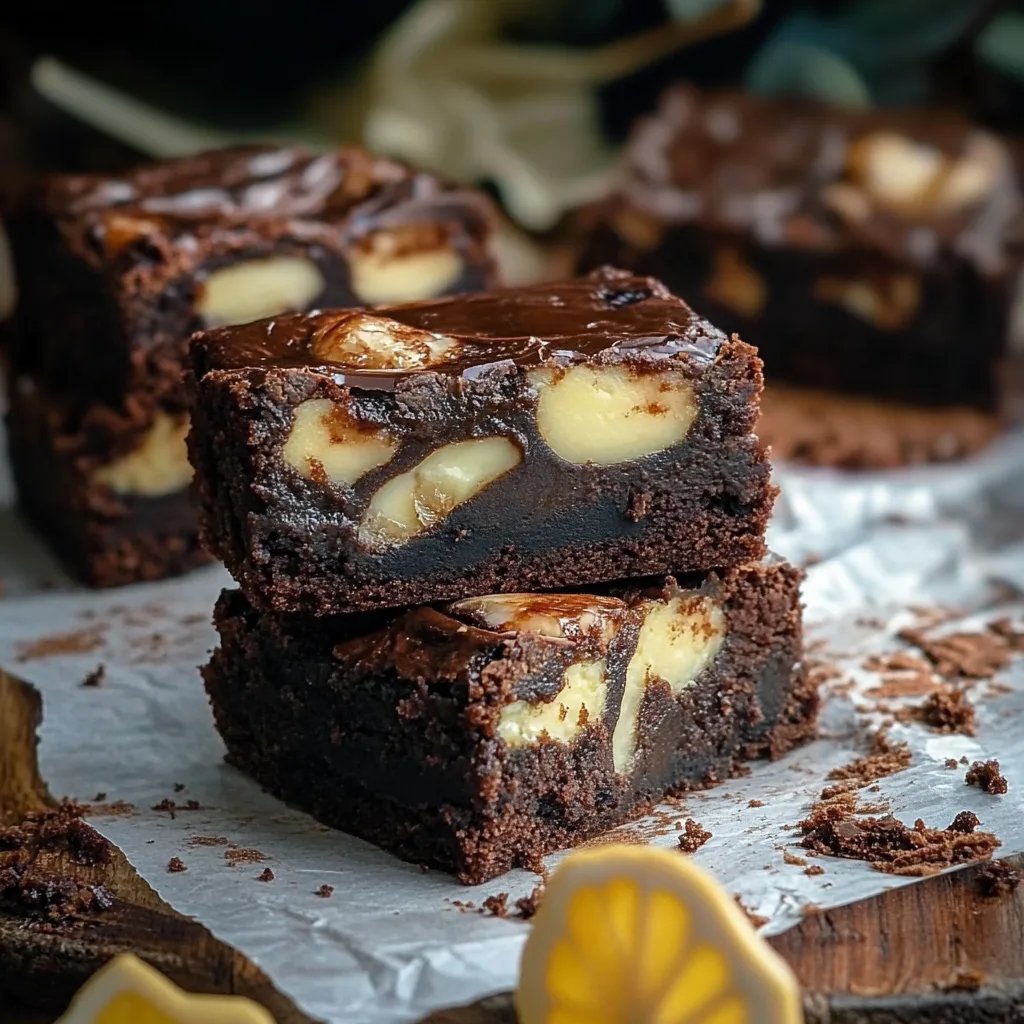 Brownie com Leite Moça de Colher