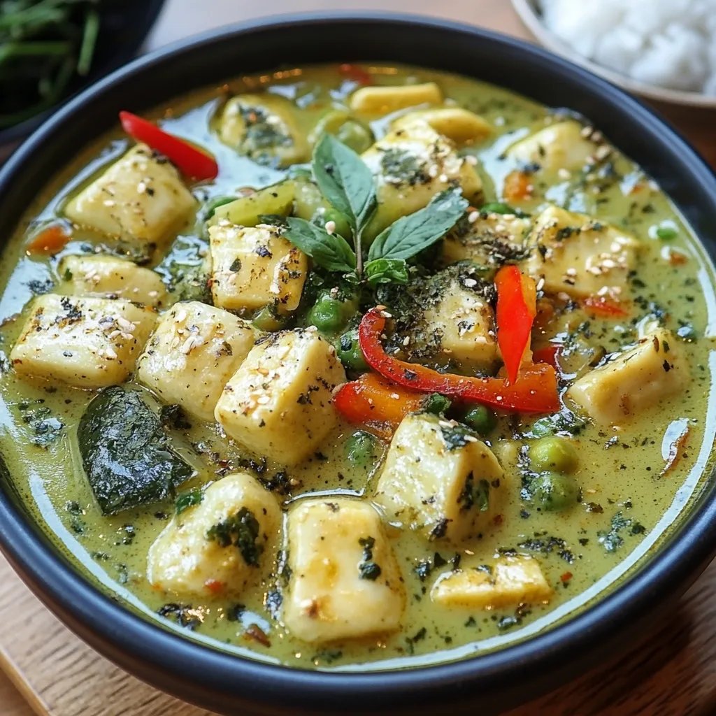 Curry Verde Tailandês Vegetariano: Uma Receita Incrível e Essencial