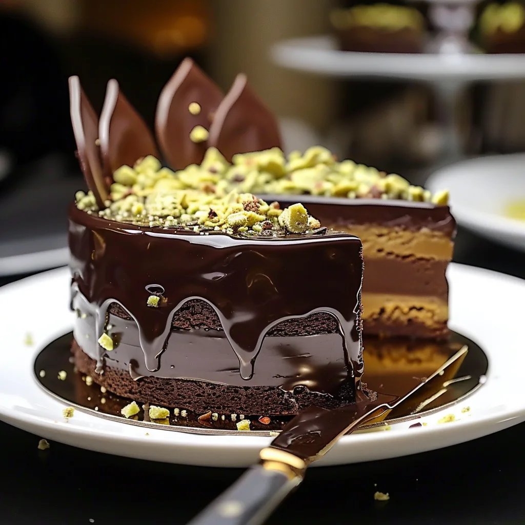 Bolo de Chocolate de Dubai