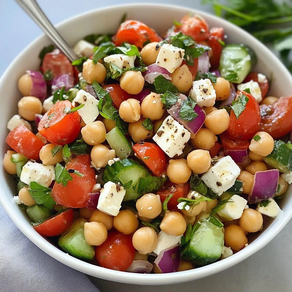 Salada Mediterrânea de Grão de Bico e Queijo Feta: An Incredible Ultimate Recipe