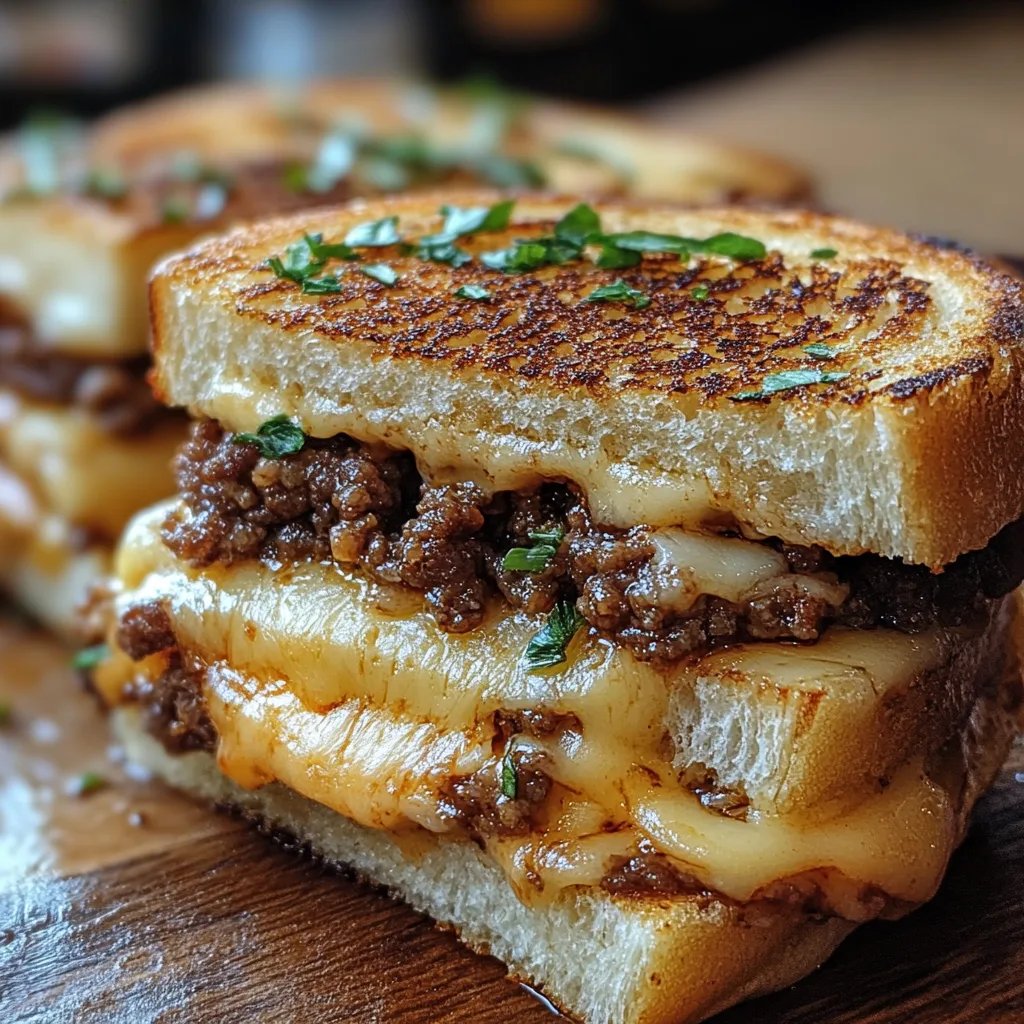 <p>Sanduíche de Queijo Grelhado com Carne Moída: Uma Receita Incrível e Essencial</p>
