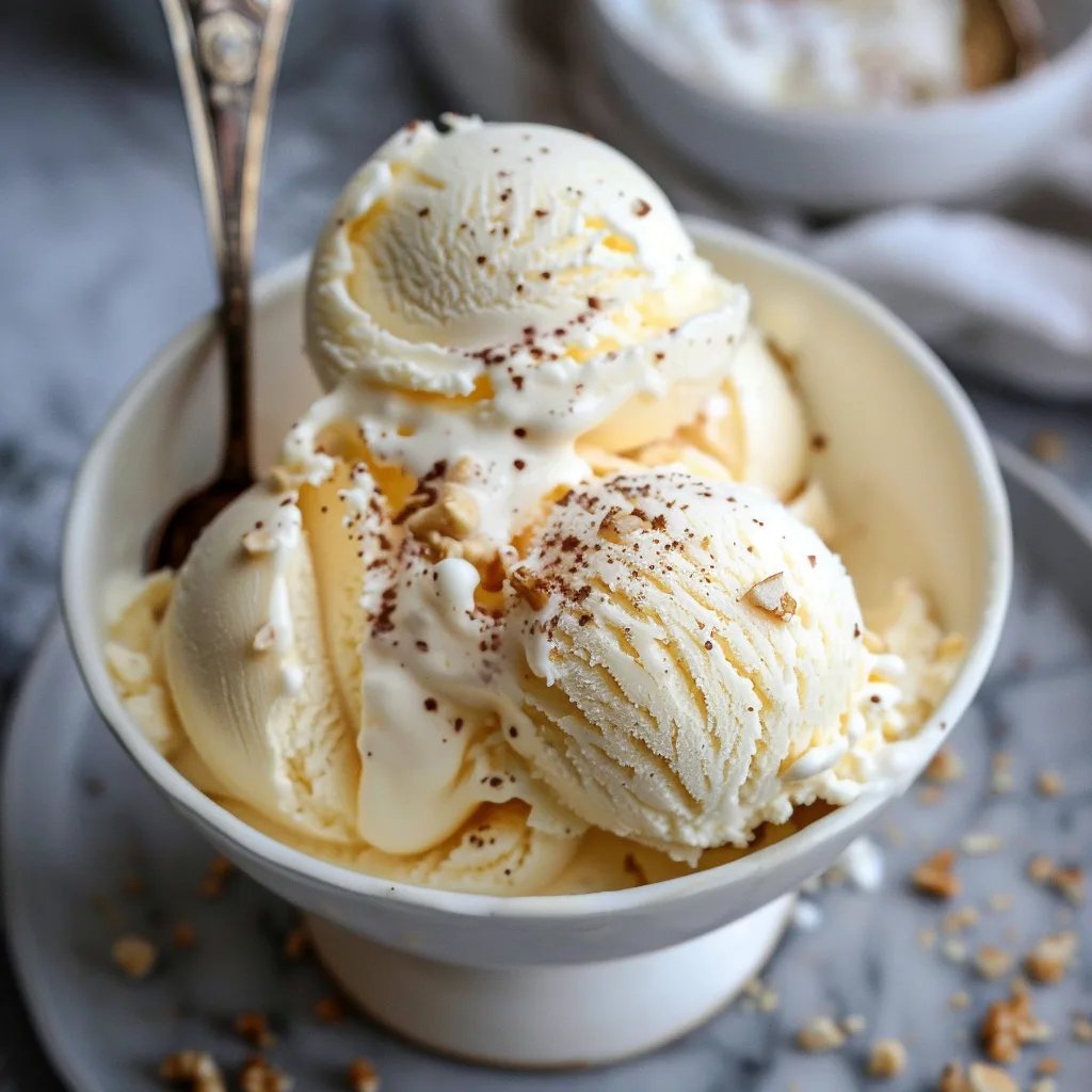 Melhor Sorvete de Baunilha