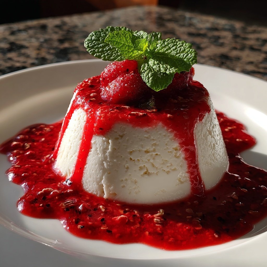 Panna cotta clássica