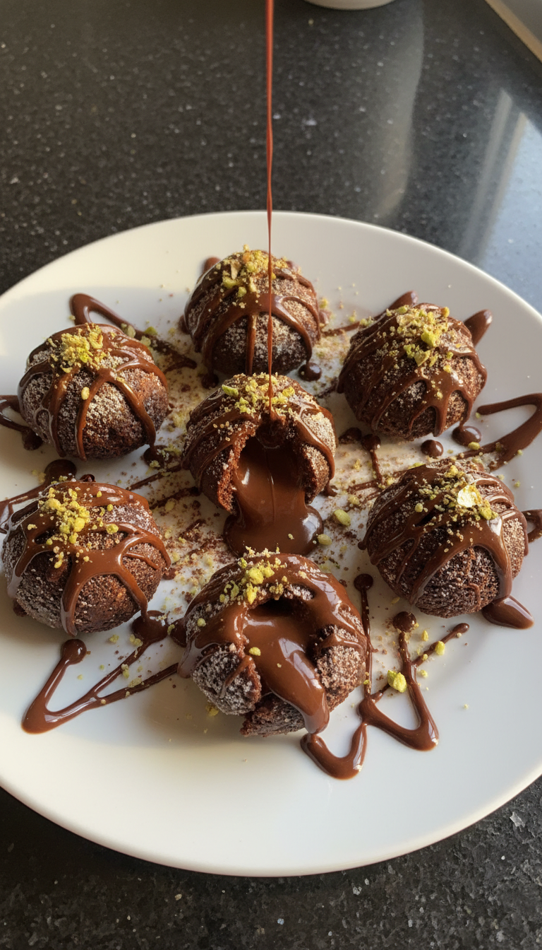 Guloseimas sonhadas de chocolate de Dubai