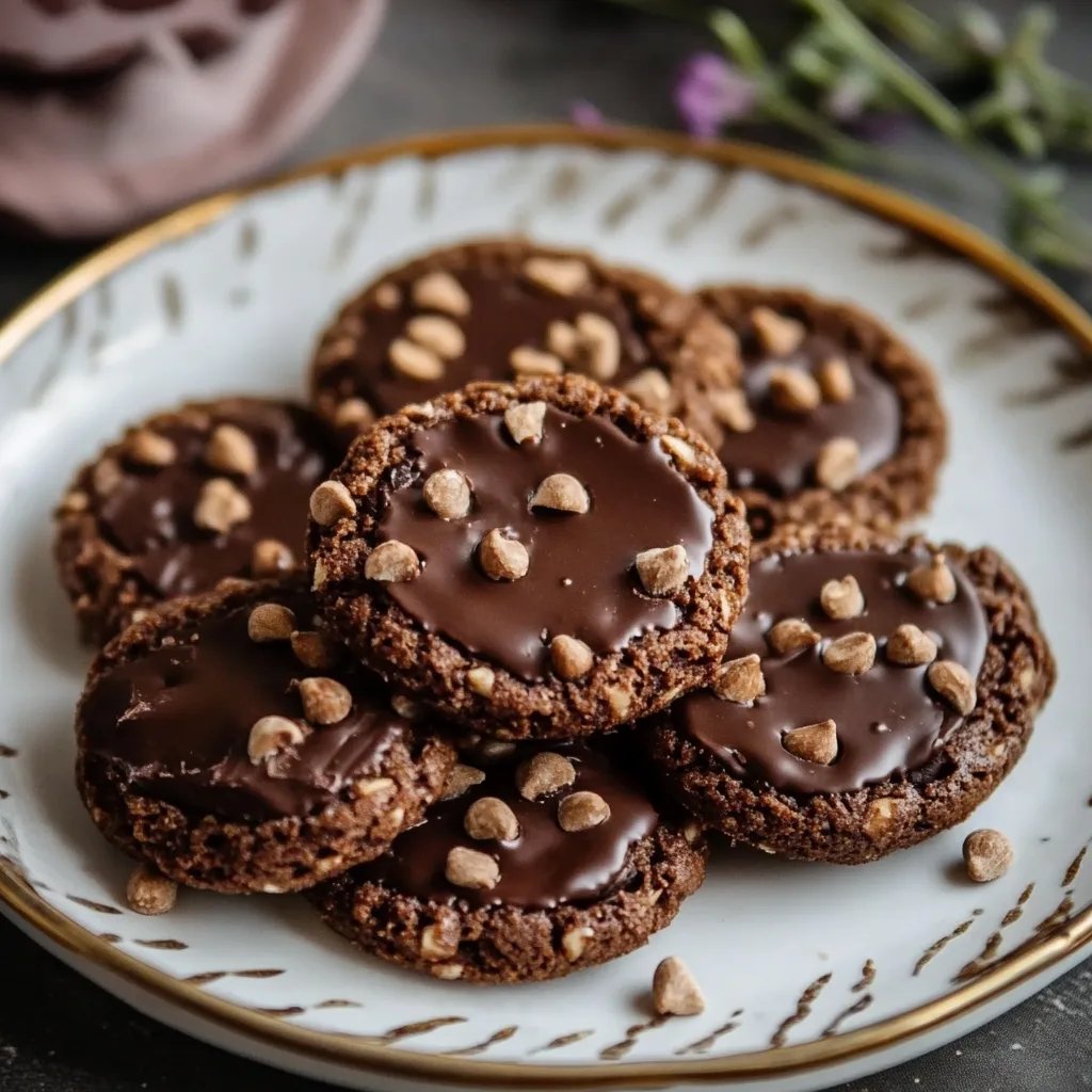 Cookies de Chocolate com Avelã