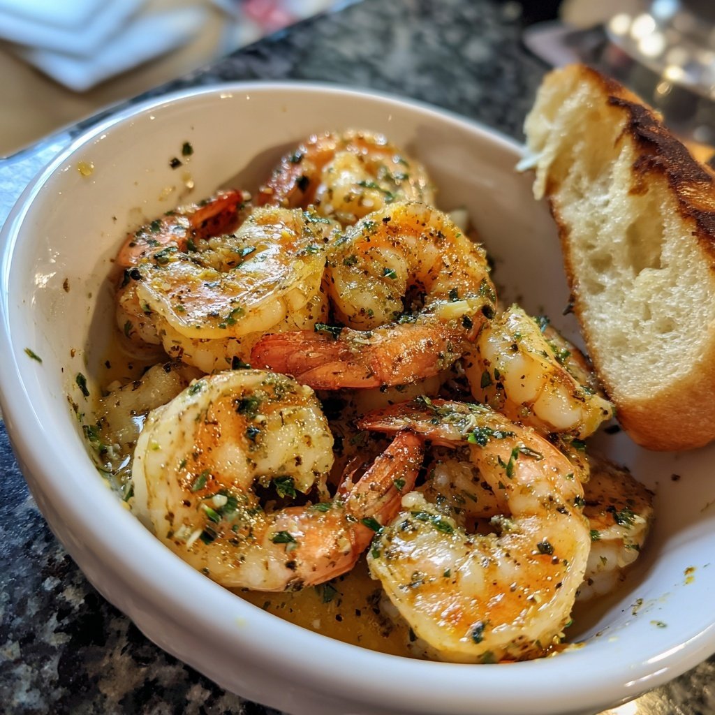 Camarão ao alho