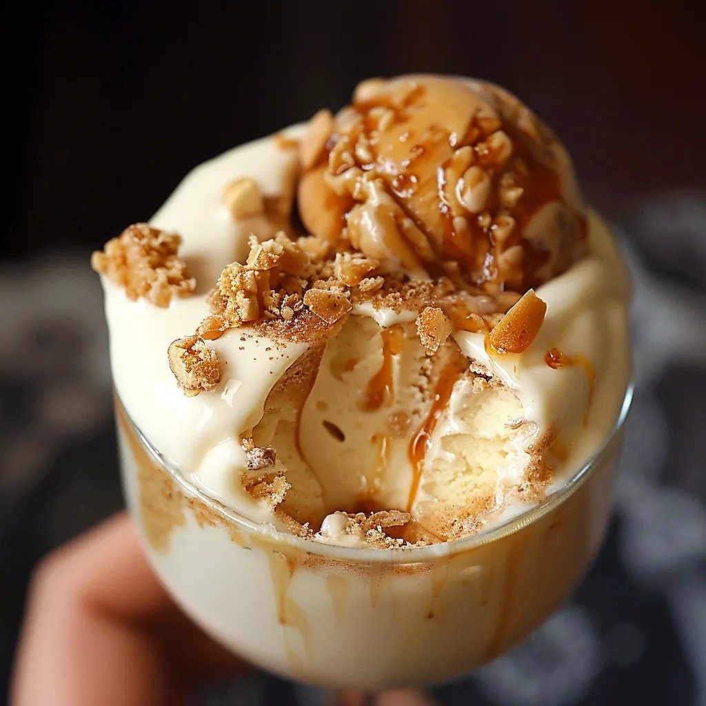 Sorvete Trufado de Doce de Leite