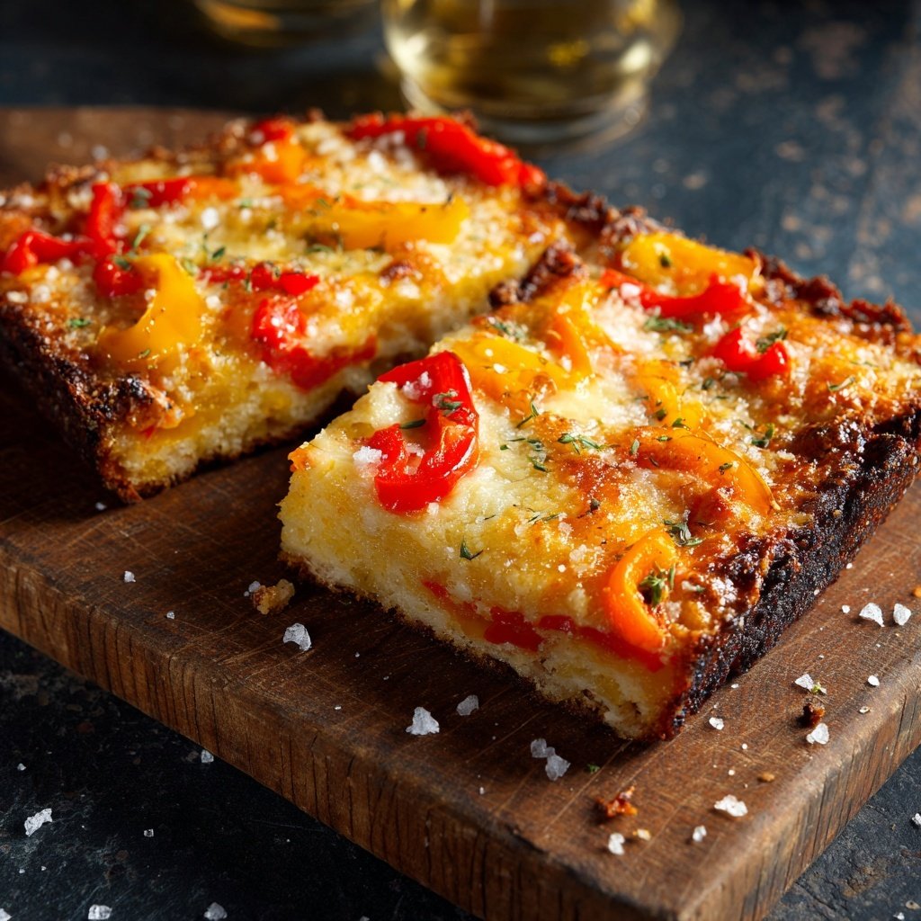 Cazuela de café da manhã de massa azeda