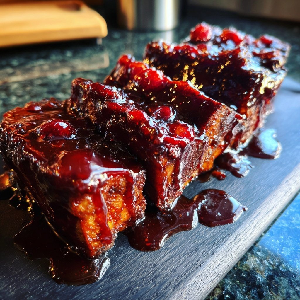 Presunto glacê bourbon cereja doce