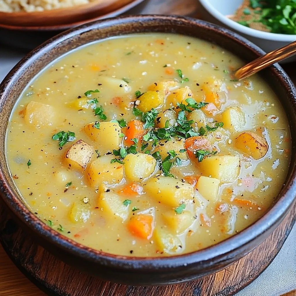 Sopa Vegana de Feijão Branco com Batatas: Uma Receita Incrível e Definitiva