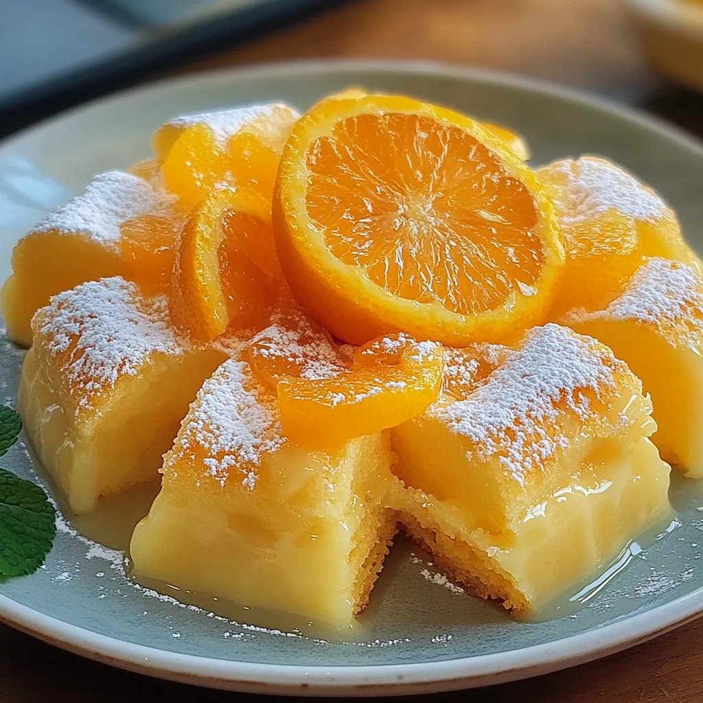 Bolo de Laranja Molhadinho