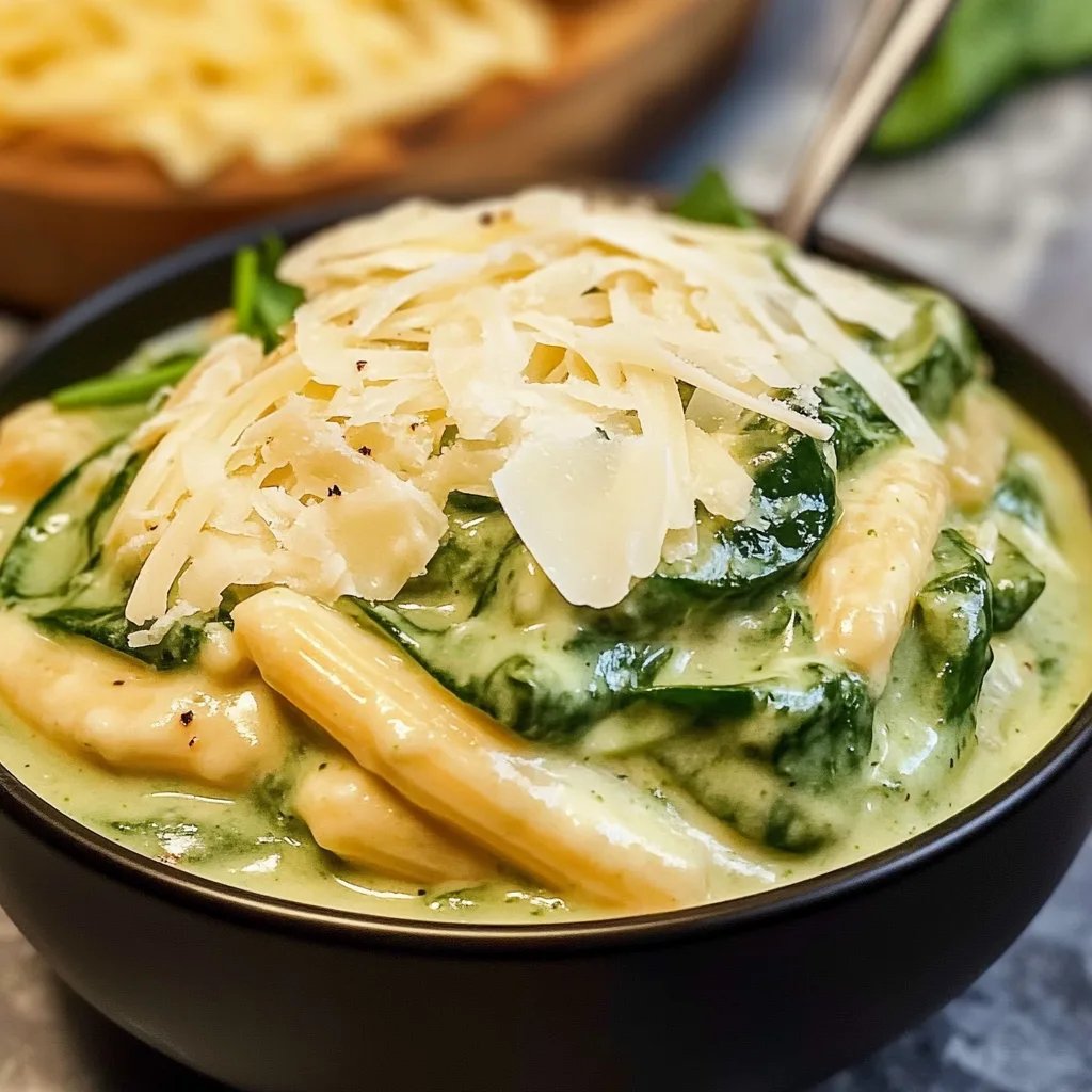 Massa Cremosa com Espinafres e Queijo: Uma Receita Incrível e Definitiva