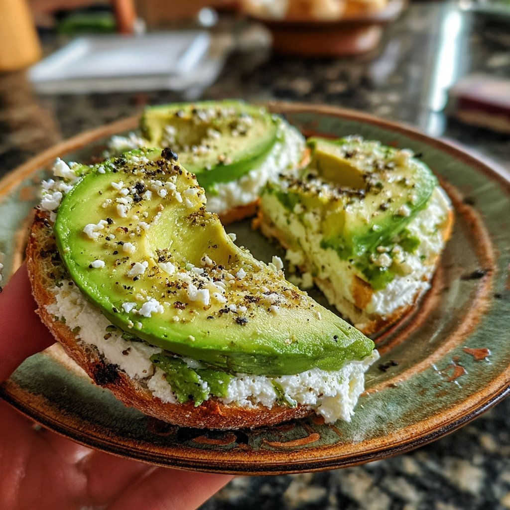 Popper de abacate com requesón