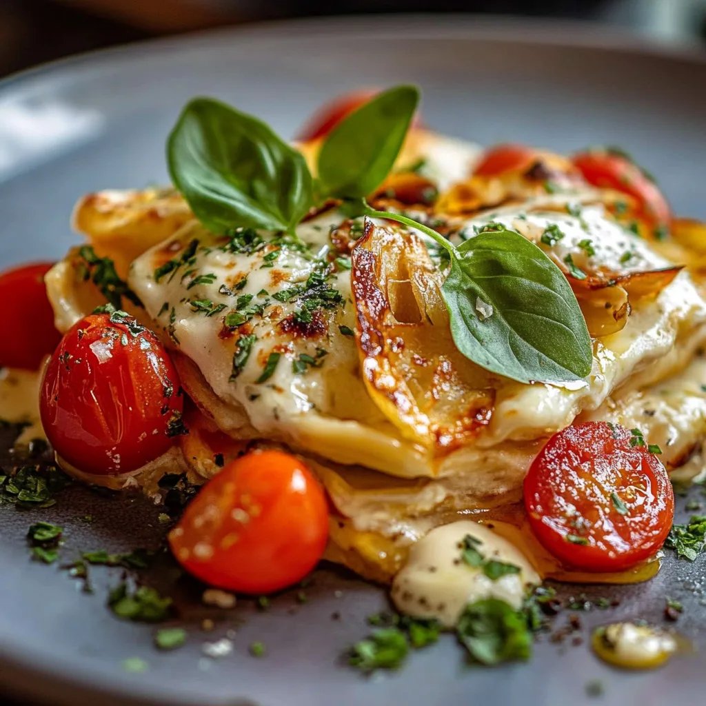 Lasanha Caprese Cremosa: Uma Receita Incrível e Definitiva para Todos