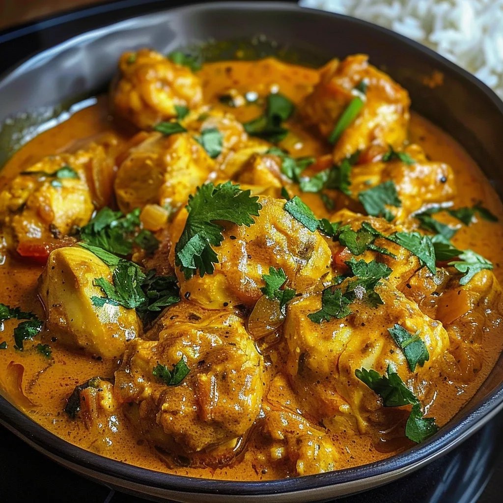 Frango Indiano ao Curry