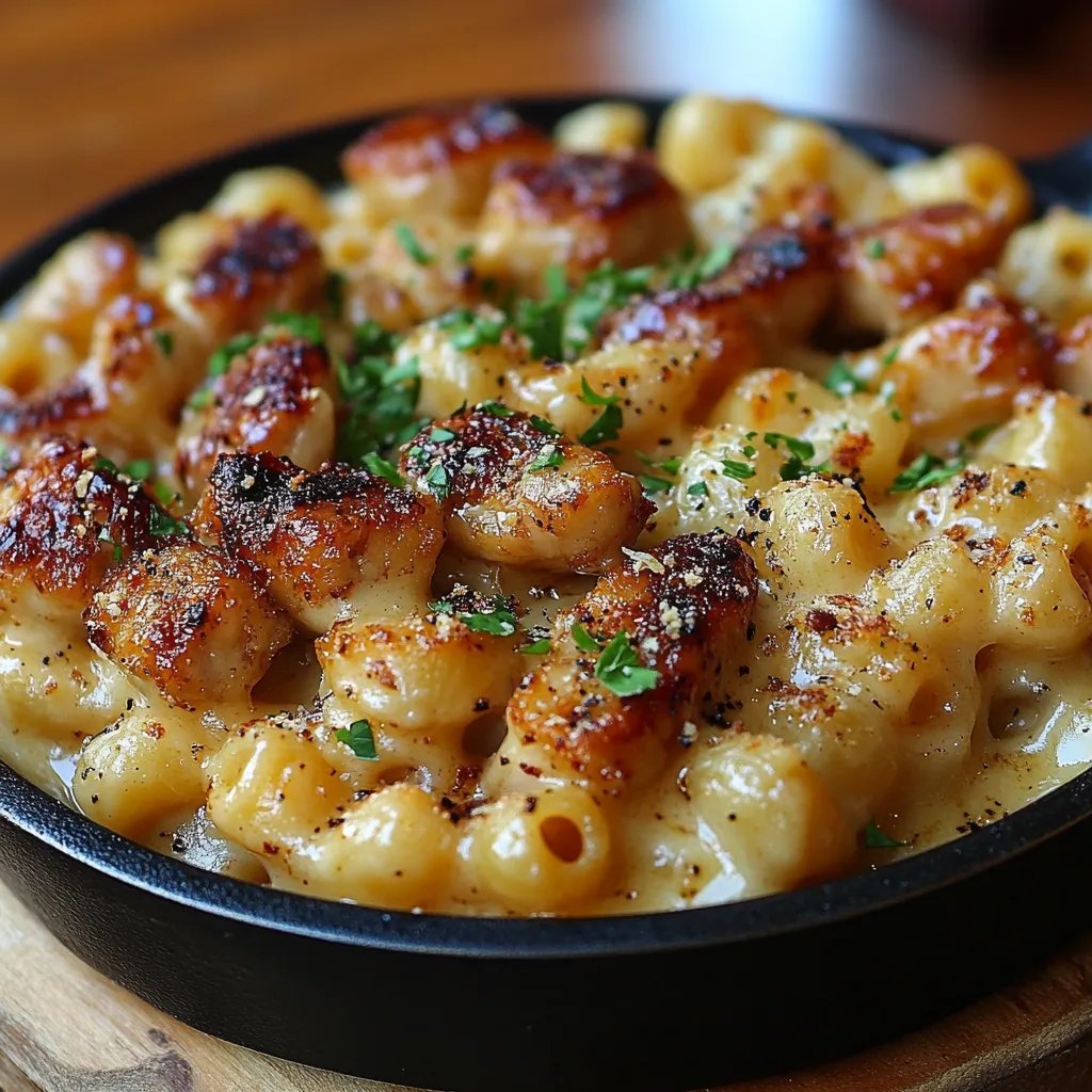 Frigideira de Macarrão com Queijo e Frango Glaceado com Mel: Uma Receita Incrível e Definitiva