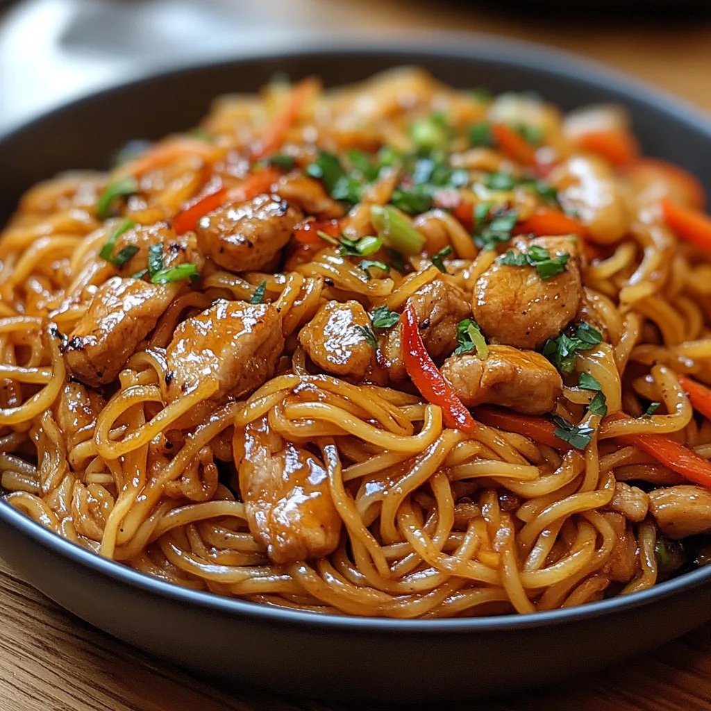Chow Mein de Frango Sem Glúten: Uma Receita Incrível e Definitiva