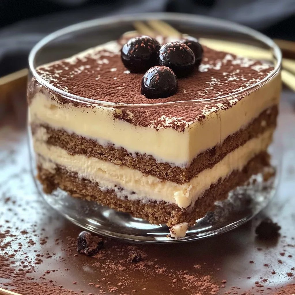 Tiramisú de Chocotone